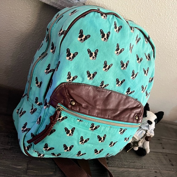 French Bulldog/ Boston Terrier Backpack - Picture 3 of 7